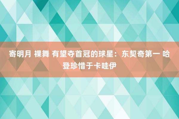 寄明月 裸舞 有望夺首冠的球星：东契奇第一 哈登珍惜于卡哇伊