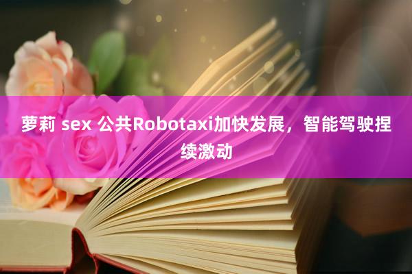 萝莉 sex 公共Robotaxi加快发展，智能驾驶捏续激动