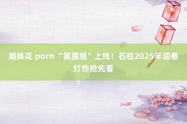 姐妹花 porn “氛围组”上线！石柱2025年迎春灯饰抢先看